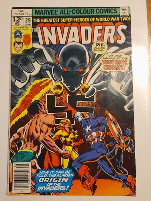 Invaders #29 Aug Nov 1978 VGC- 3.5 1st app Teutonic Knight