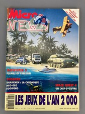Micro News n°47 Mai 1991 Magazine Jeux vidéo Console Ordinateur (C-259)
