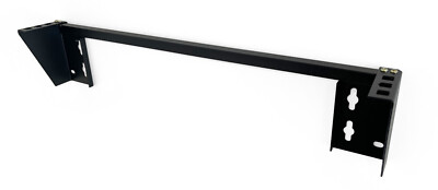 CNAweb 1U 19'' Network Rack Bracket for Wallmount Vertical Hang or Desk Mount