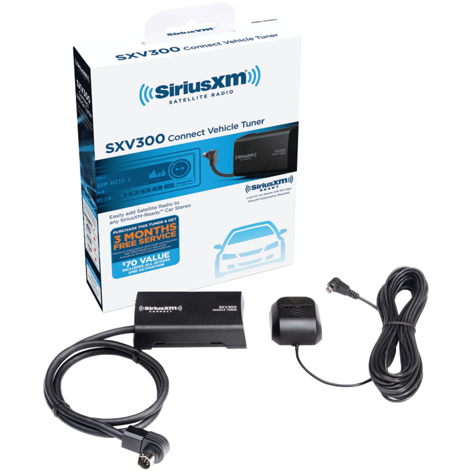 SIRIUSXM SXV300V1 SiriusConnect Vehicle Tuner 884720013164 | eBay