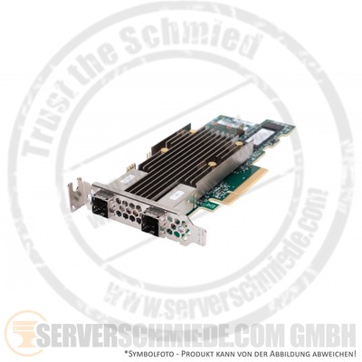 Fujitsu PRAID EP540e LSI 9480-8e PCIe x8 2x SFF-8644 extern 12G SAS for HDD SSD 