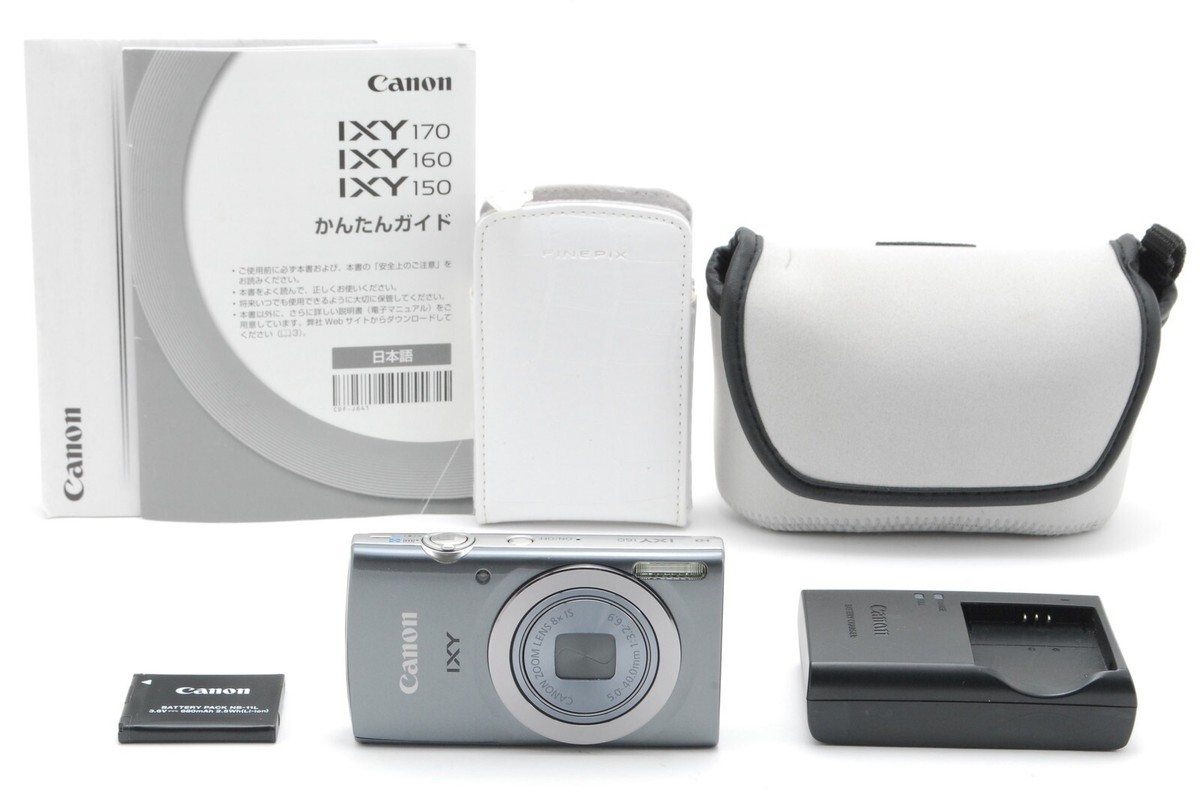 美品 Canon DIGITAL IXUS 160 (IXY 150) デジカメ Canon IXUS 160 - PowerShot and IXUS digital compact cameras