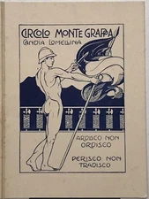 CIRCOLO MONTEGRAPPA CANDIA LOMELLINA ARDISCO NON ORDISCO TESSERA ANNO 19..