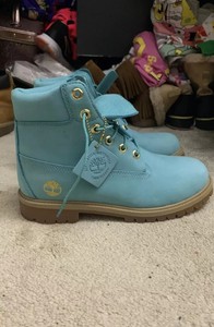 turquoise timbs