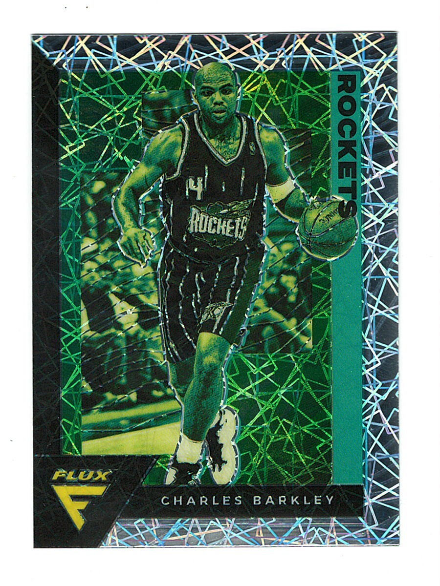 Charles Barkley 2020-21 Panini Flux Laser #184 Parallel Card