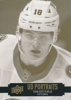 2021-22 Upper Deck PORTRAITS #20 TIM STÜTZLE - Ottawa Senators