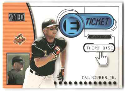 2000 SKYBOX E-TICKET #4ET CAL RIPKEN JR.