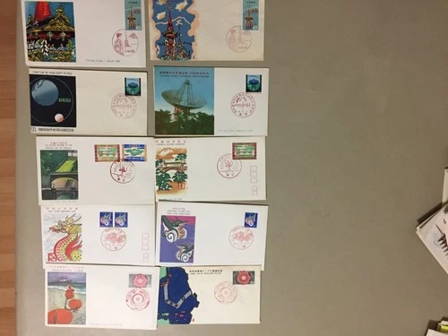 Ten Japan  fdc-each two same stamps,diff pictures(2)