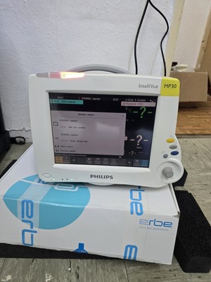Philips Patientenmonitor Überwachungsmonitor IntelliVue Typ MP30 & Modul M3001A