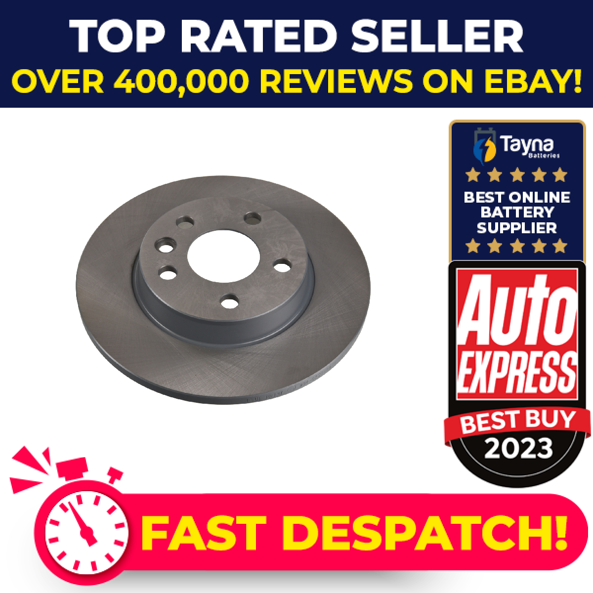 2x Brake Discs Pair Solid Rear 280mm 18490 Febi Set 7D0615601 7D0615601B Quality
