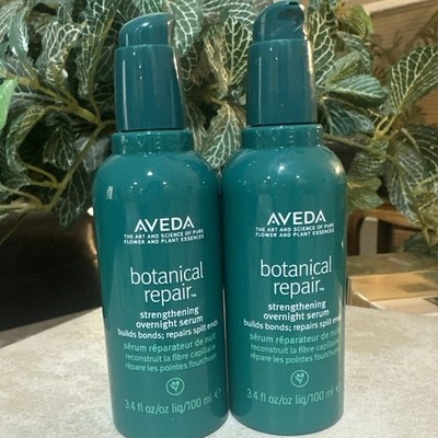Aveda Botanical Repair Strengthening Overnight Serum TWO 100ml/3.4 Fl Oz Each