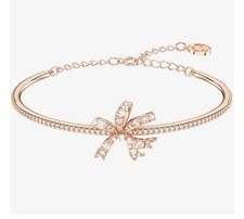 Swarovski Volta Armreif Schleife 18K Rosévergoldet Nagelneu Original + Tasche❤️