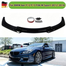 Frontspoiler Spoiler Performance Schwarz Glanz f�r BMW 6er F12 F13 F06 2011-2018