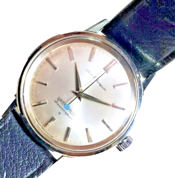 VINTAGE SEIKO CHAMPION DIASHOCK 19-JEWELS Vintage Manual wind