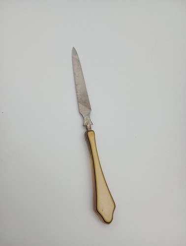 Vintage Bakelite And Celluloid Handle Nail File Vanity Accessory