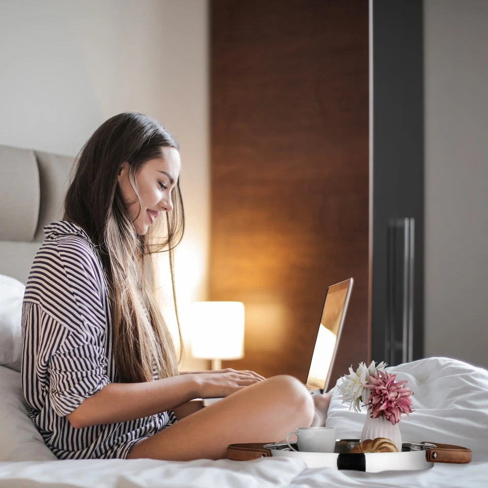 Serviertablett Essenstablett Servierteller Edelstahltablett Dekotablett rund  - Bild 3 von 4