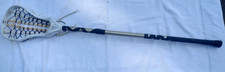 DeBeer 6000 Soft Feel Alloy Envy Lacrosse Stick 43" Silver And Black And White