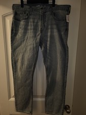 Mens Old Navy Jeans Slim Built In Flex 38x32 Brand New