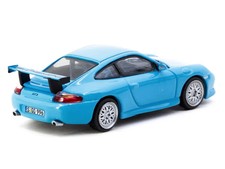 Porsche 911 GT3 996 Light Blue "Global64" Series 1/64 Diecast Model by Tarmac