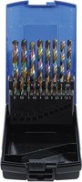 Bohrer Spiralbohrersatz Metallbohrer Hss, 1-10 Mm Cobalt Besch. 19-Tlg. Bgs 2014