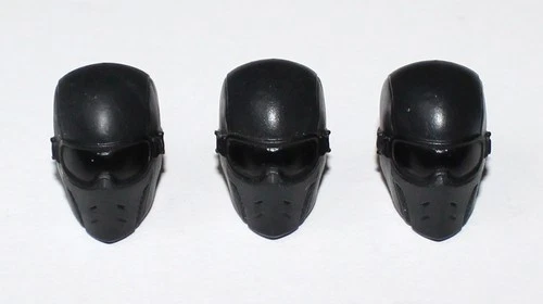 PURGE 930 - Alpha Snake Eyes Head Lot - GIJOE CLASSIFIED SERIES 6" Scale 1/12