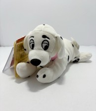 101 Dalmatians Penny Plush Dog Bean Bag 8  Disney Store W/ Tags TESTED WORKING
