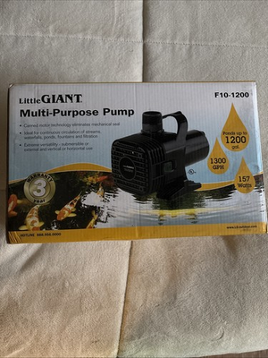 #ad Little Giant Pump. Multi Purpose Pump. Pond Pump $55.00