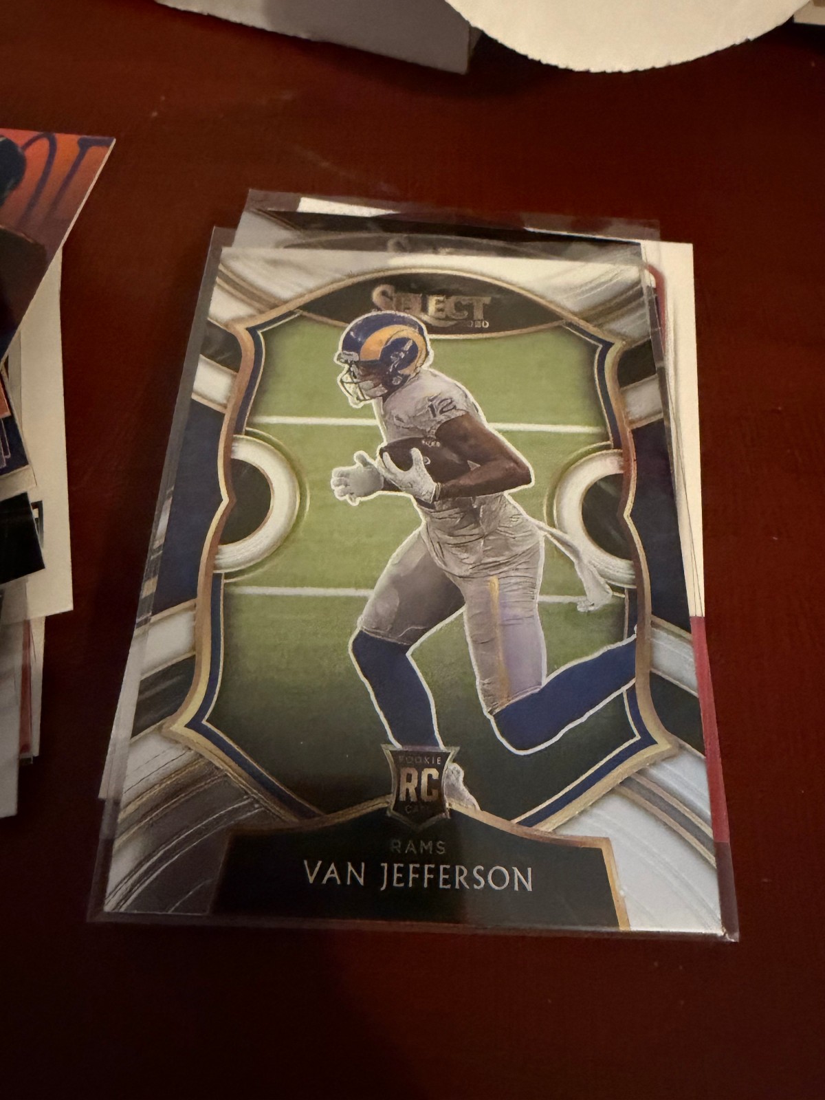 2020 Panini Select - VAN JEFFERSON - Concourse Level RC - Rams #71