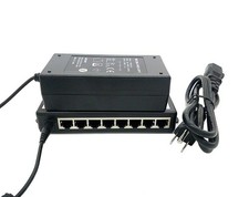 8-Port Passive Power Over Ethernet PoE Injector Adapter with 48V 65W Power S...
