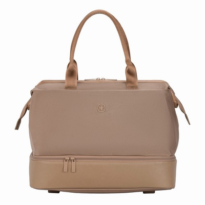 #ad Swissgear Weekender Travel Tote Bag Caramel Color 10quot;Wx18quot;LX13quot;H FREE SHIPPING $59.46