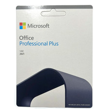 Microsoft Office Professional Plus 2021 - Retail Key Card For Windows 10-11