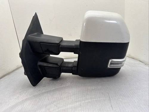 2017-2022 Ford F250 F350 Mirror Left Driver LH OEM Blind Spot Camera White