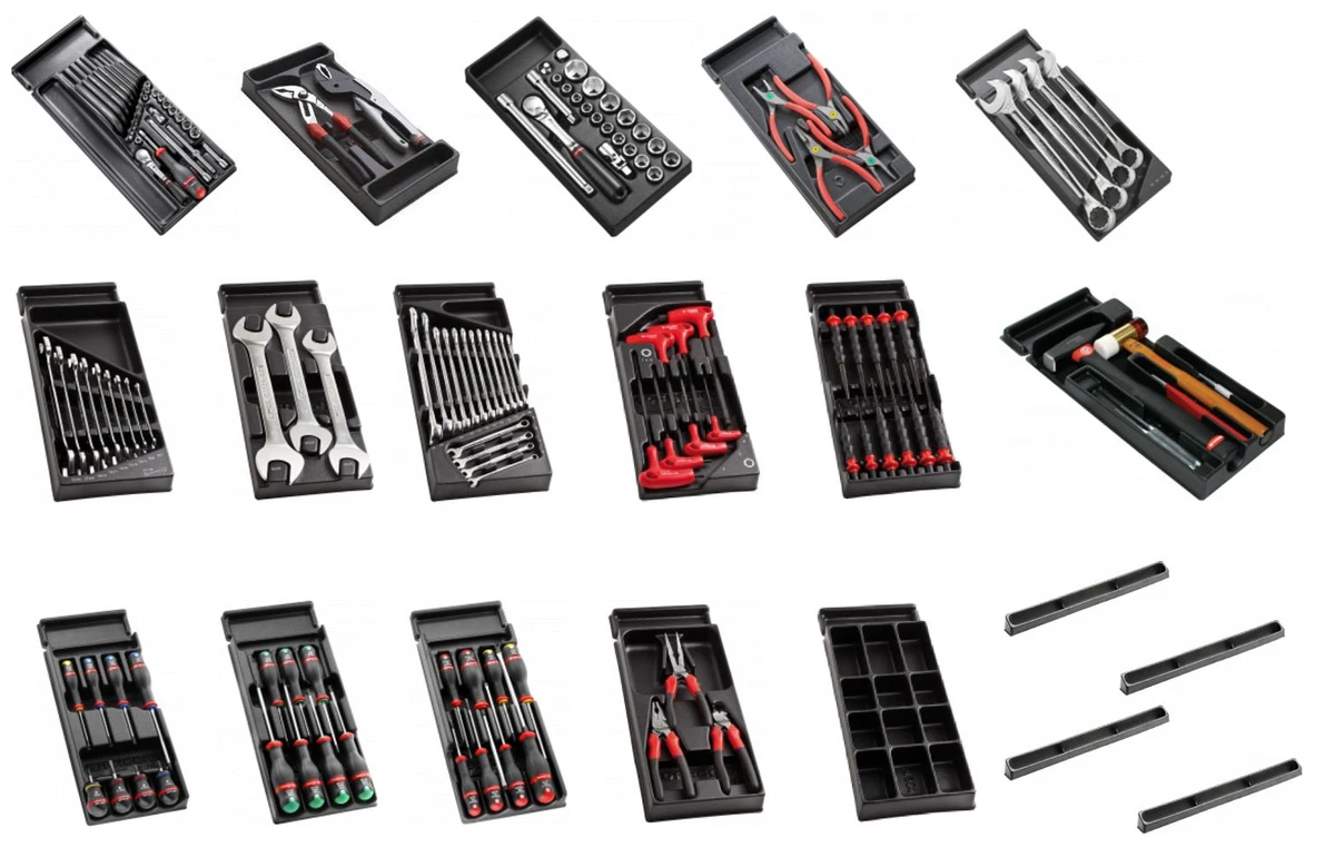 FACOM Breiter XL Werkstattwagen 8 Schubfächer mit Werkzeuge 16  