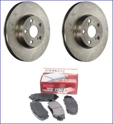 BREMSSCHEIBEN + BREMSKLÖTZE VORNE FÜR SCION xD 2008 - 2014 2009 2010 2011 2012