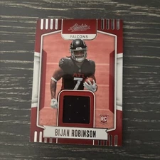 2023  Absolute Rookie Materials Bijan Robinson Patch 🔥
