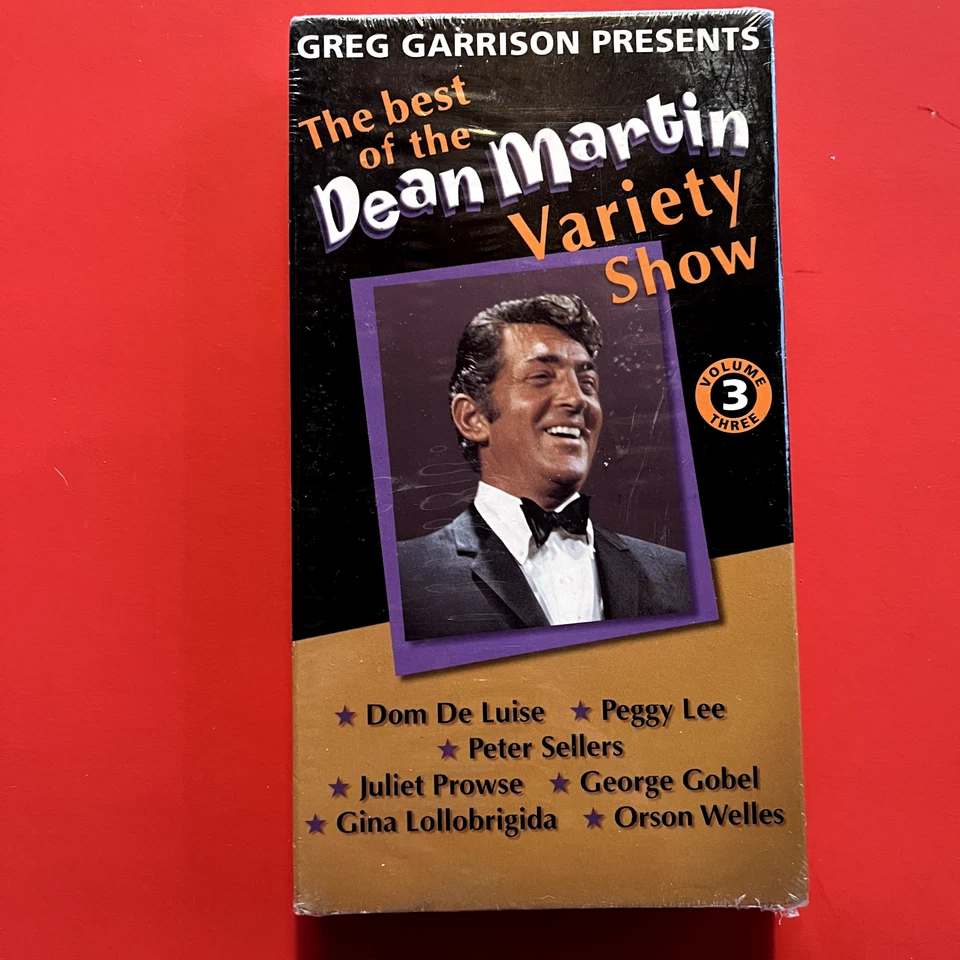 VHS tape (2003) - Best Of The DEAN MARTIN Variety Show - VOLUME 3 - sealed NEW - Image 2 of 4