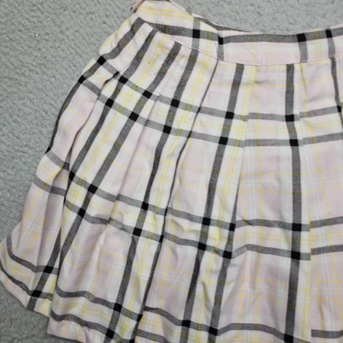Faded Rose Skirt Womens XL Plaid Pleated Short Zipper Side - Picture 12 of 14