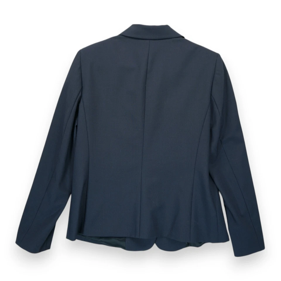 Blazer feminino novo com etiquetas Alex Marie Portofino azul marinho estilo 2 botões tamanho 14 MSRP $169 - Imagem 2 de 4