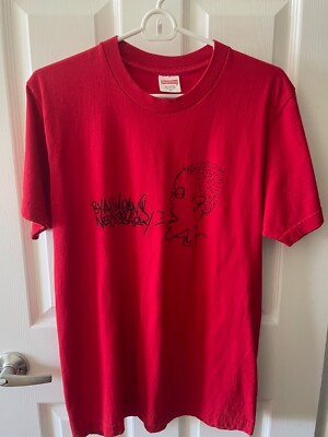 Supreme x KRS ONE By Any Means Necessary All Means Tee Red Medium 