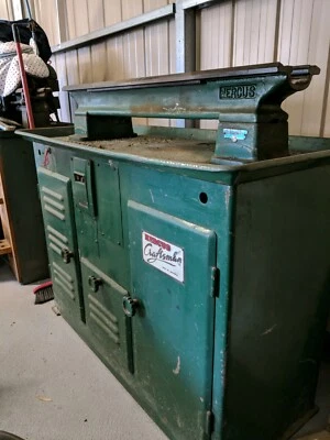 Hercus Craftsman 47 Lathe Cabinet Tool Storage Benches