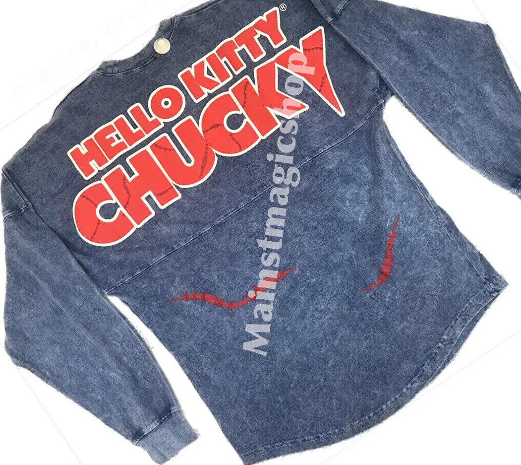 Inside Universal on X: Hello Kitty Chucky merch has arrived to Universal  Studios Florida. That's one heck of a tag team… @UniversalORL  @HorrorNightsORL  / X