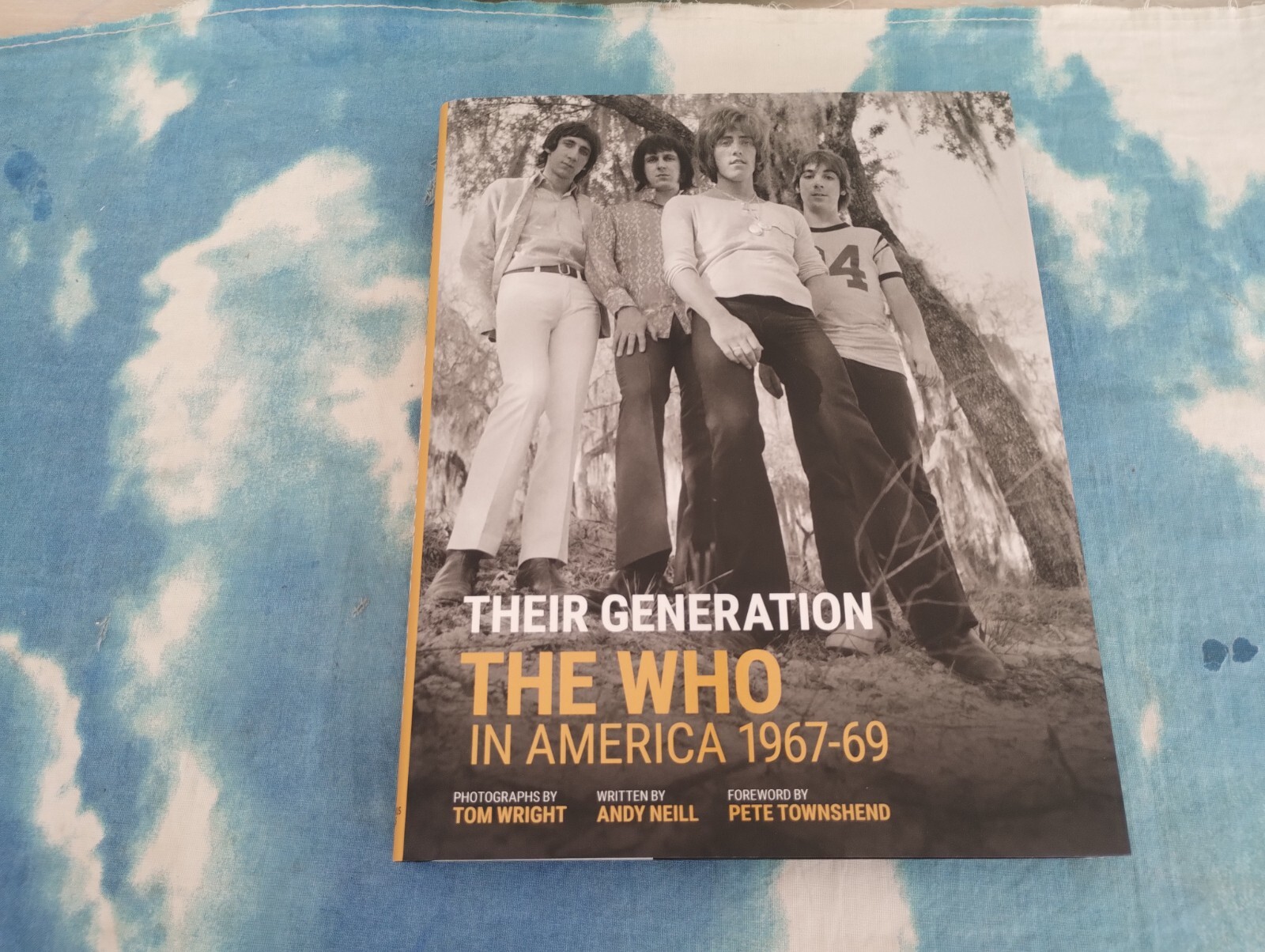 Their Generation: The Who in America 67-69 Book SIGNED by Pete Townshend#