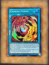 Yugioh Chimera Fusion DUNE-EN052 Super Rare 1st Ed NM