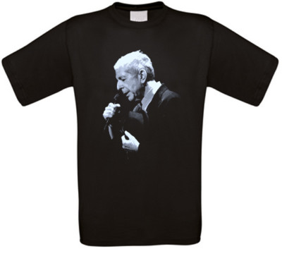 Leonard Cohen Musik Kult T-Shirt alle