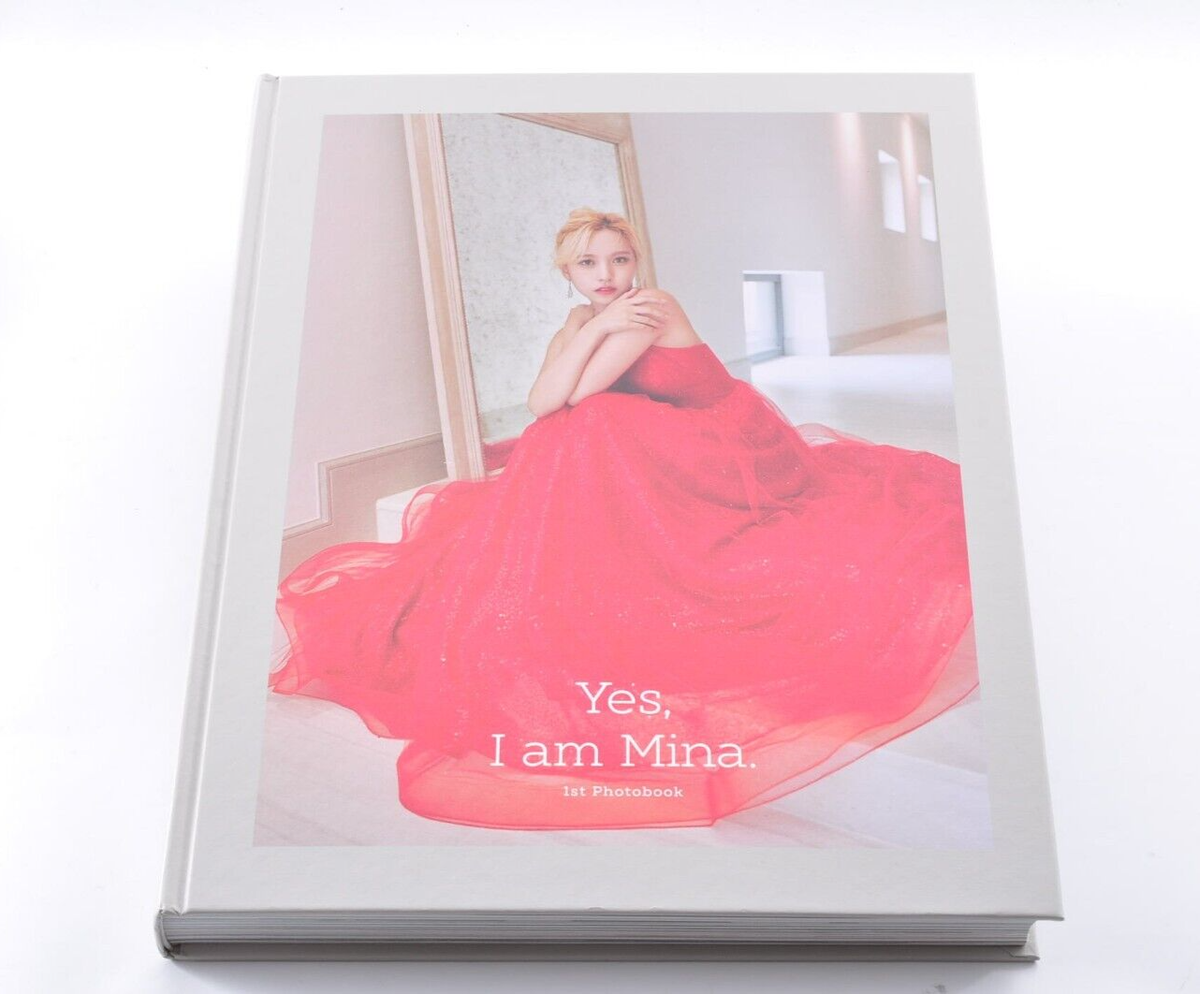 TWICE Yes I am Mina Gray ver. 1st Photobook Postcard Photocards