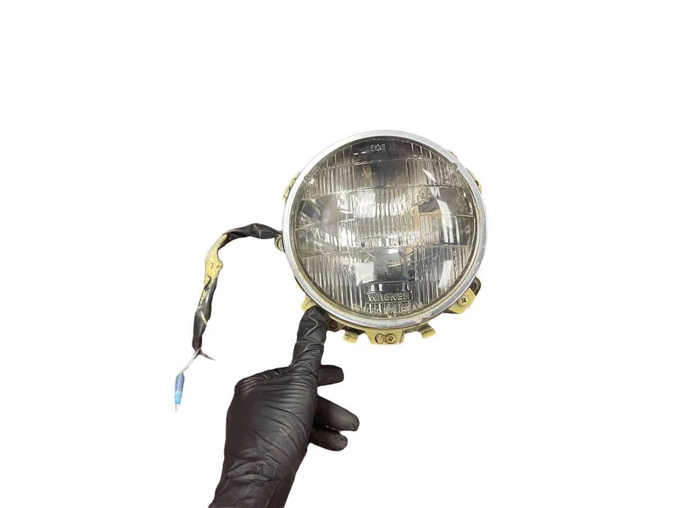 1982 - 1987 JAGUAR XJ6 WAGNER HALÓGENO DELANTERO REDONDO LÁMPARA OEM Foto 2 de 4