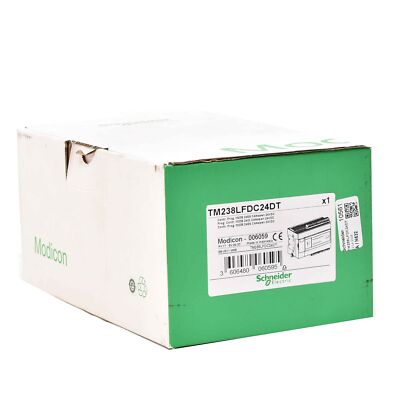 Schneider Modicon M238 logic controller TM238LFDC24DT 006059 -new-