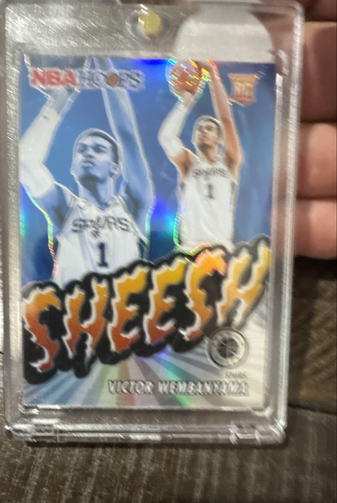 2023-24 Panini NBA Hoops - Sheesh Victor Wembanyama #23 Holo (RC)