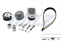 Wasserpumpe Plus Zahnriemensatz Dolz KD013 FÜR Audi Seat Skoda VW