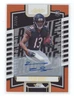 2023 Panini Absolute Football Tyler Scott 137 Signature Spectrum Orange RC 72/75